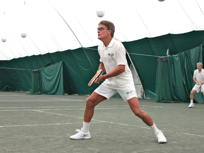 Gardell, 55, showed an incredible amount of athleticism. He didn