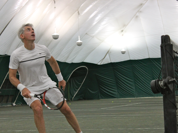 The main event, of course, was the doubles match between the two activist titans. Pershing Square CEO Bill Ackman brought his big serve, intensity, and desire to win.