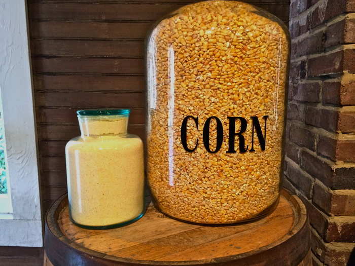 Yellow corn is the primary grain used in Jack Daniel