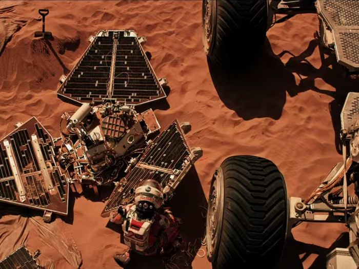 FEAT #8: ...And then figures out how to drive across Mars to pick up NASA