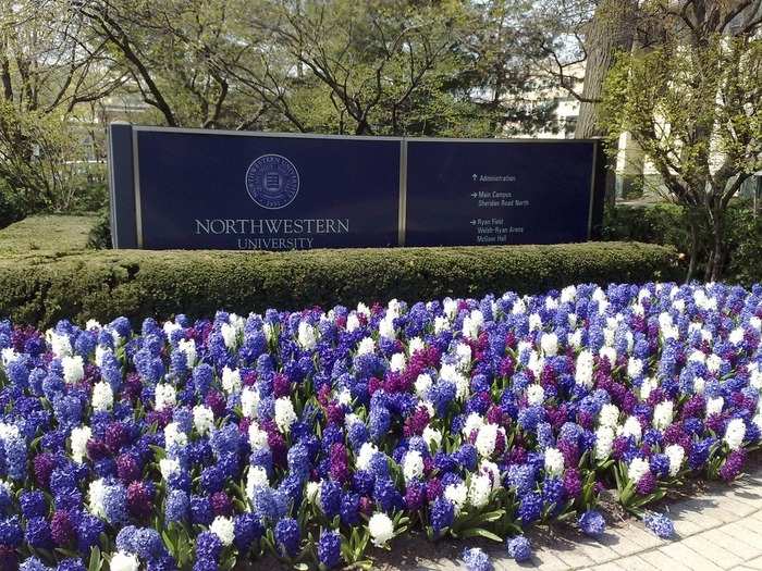 8. Northwestern University: 575 UHNW alumni