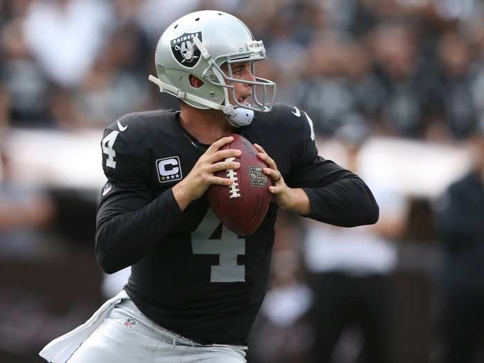 29. Derek Carr, Oakland Raiders