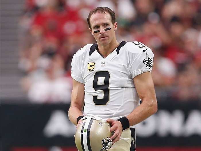 8. Drew Brees, New Orleans Saints