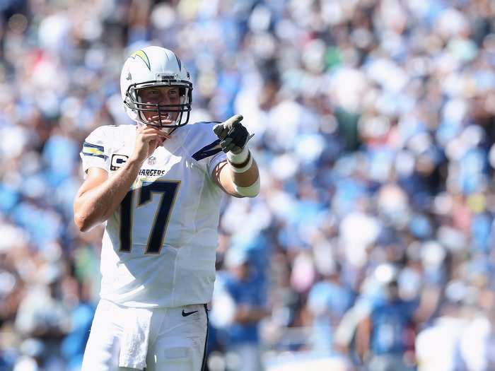 6. Philip Rivers, San Diego Chargers