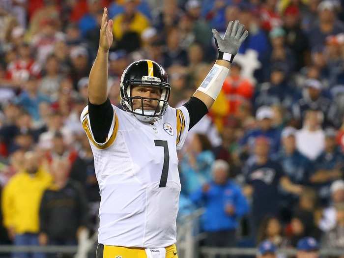 4. Ben Roethlisberger, Pittsburgh Steelers