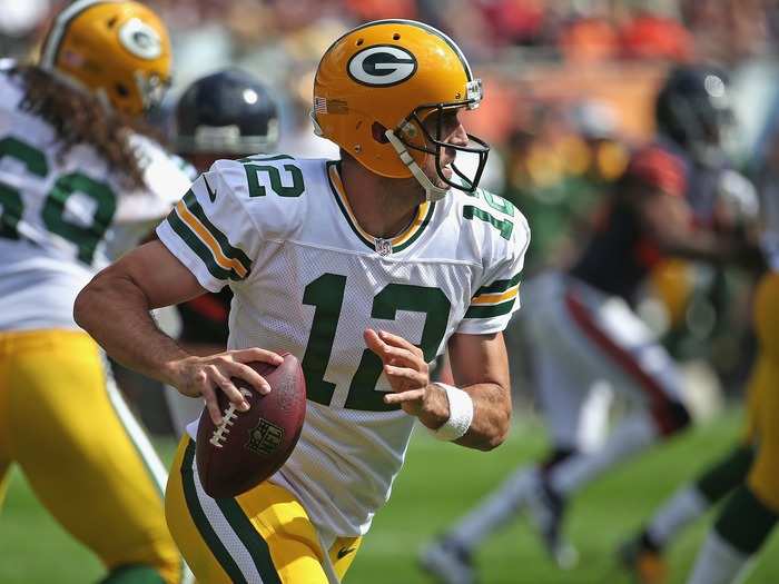 2. Aaron Rodgers, Green Bay Packers