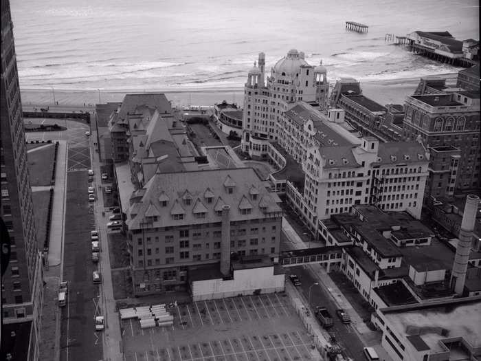 The Marlborough Hotel (built in 1902) and the Blenheim (built in 1906) were located in Atlantic City, New Jersey and hosted many notable guests, including Winston Churchill. They were demolished in 1979 to make room for casinos.