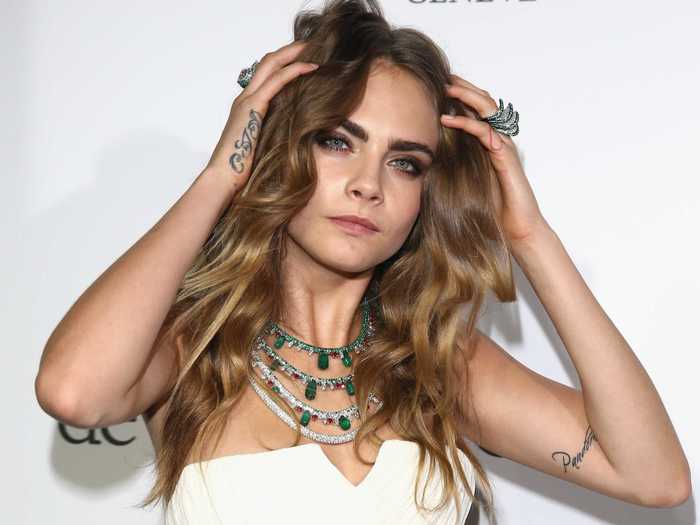 2. Cara Delevingne: $9 million £5.7 million). Delevingne made her name in high fashion modelling but her prolific social media presence with 19 million Instagram followers, 3.7 million Twitter followers and 240,000 Facebook fans helps her book contracts because of how much exposure a brand would get. She has modeled for DKNY and Burberry but she