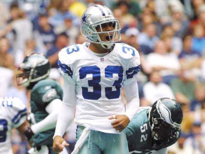 Jason Bell, who works in wealth management, played for the Cowboys, Texans and Giants.