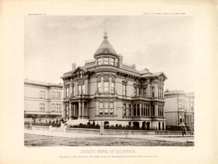 Sacramento St. and Van Ness Avenue, 1887