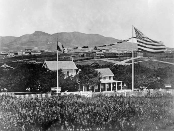 The Willows, 18th & Valencia Sts., 1864