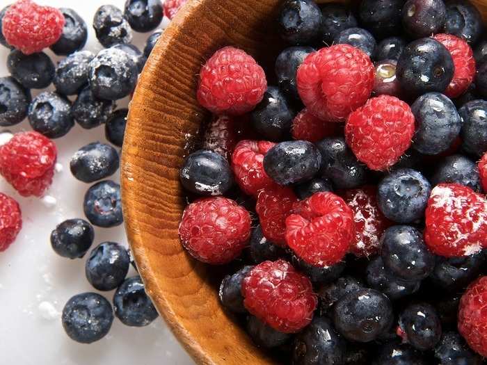 5. Organic frozen berries. "Berries are counted among the so-called 