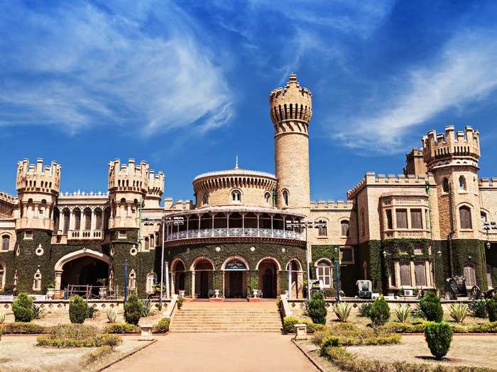 The Bangalore Palace is located in the southwestern state of Karnataka and is owned by the same family who owns the Mysore Palace.