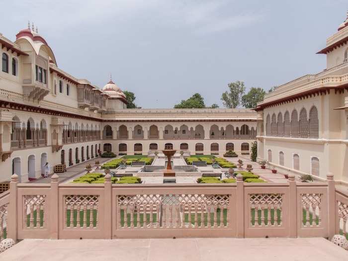 Originally built in 1835 for the Queen of Jaipur