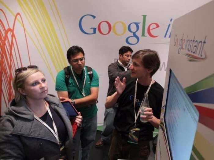 The 80/20 rule gives Googlers plenty of opportunity for creativity.