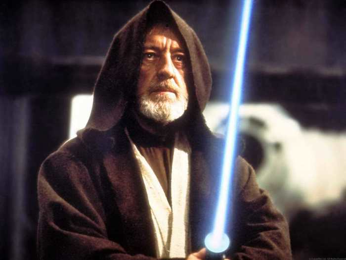 THEN: Alec Guinness was a respected actor before joining the cast of "Star Wars: Episode IV - A New Hope" to play Obi-Wan Kenobi.