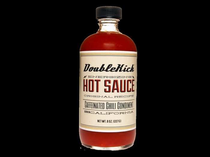 Caffeinated hot sauce: Douse your hot wings with 12 mg of caffeine per teaspoon.