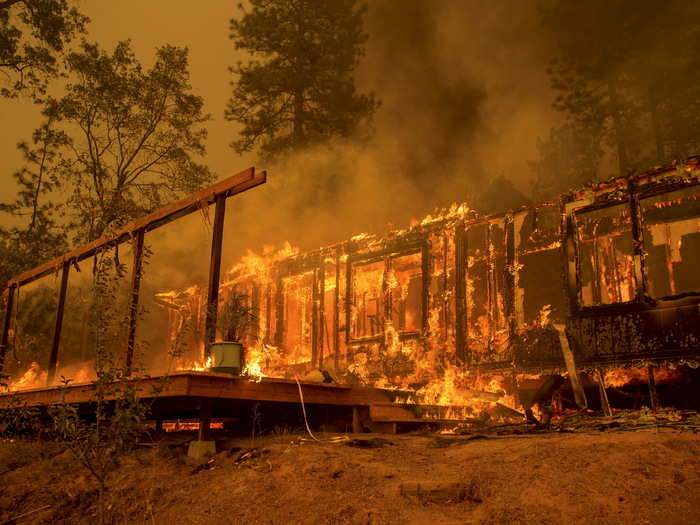 Over the last decade, big insurance companies have stopped writing policies for homeowners in high-risk wildfire zones throughout the state.