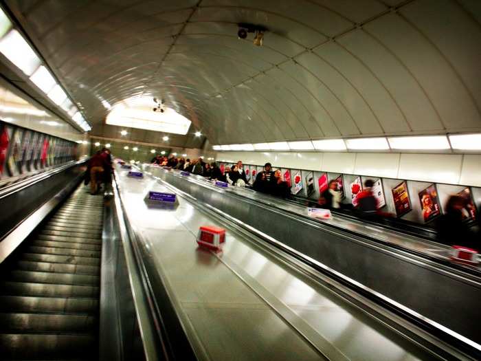 Angel, meanwhile, holds a very different record. It is home to the longest escalator on the network, 60 meters.