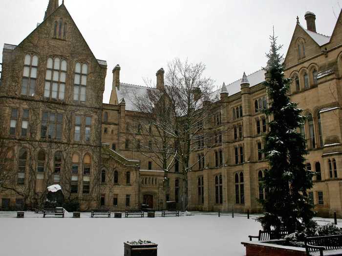 22. University of Manchester, England.