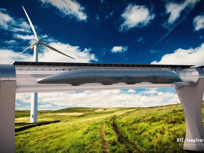 18. Musk is not officially building his own high-speed travel system concept, the Hyperloop, but he