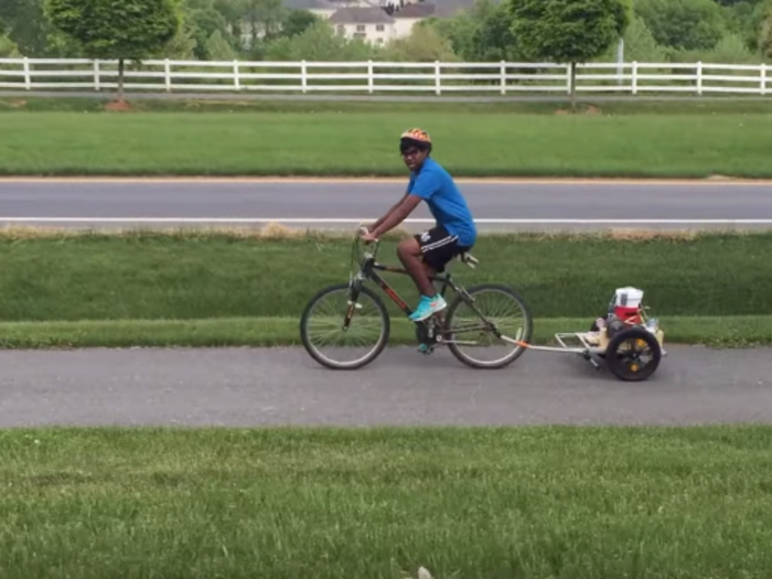 A 15-year-old who came up with a genius way to transport vaccines won a prize, too.