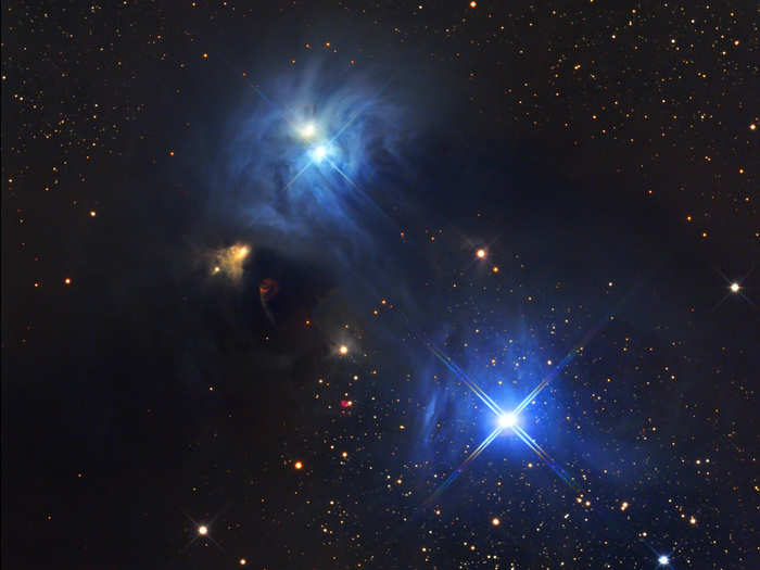 Rhemann also captured this photo of Constellation Corona Australis (NGC6726), one of the smallest constellations in the sky.