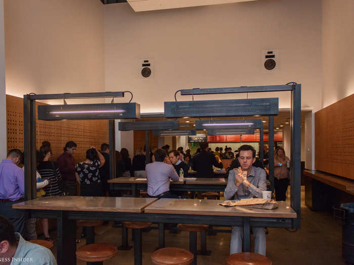 Chipotle interiors are always different yet somehow... completely the same. Ultra-modern, hip, and ultimately very sterile. I feel like I should be researching post-modernism in a Chipotle, never eating in one. Chipotle is like Moe