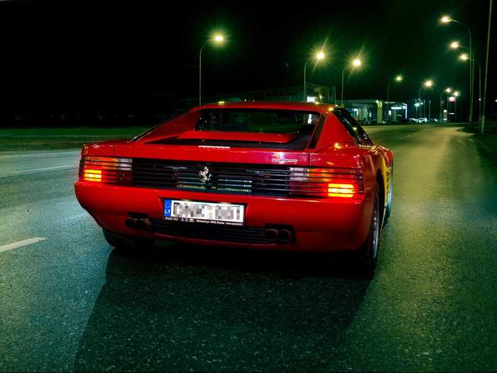 At the time of its introduction, the Testarossa