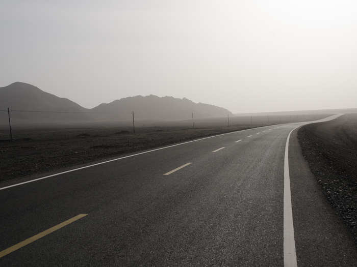 But upon turning south, Gandy met another extreme: the wide Gobi Desert.