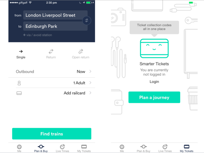 Trainline is the best way to book train tickets in the UK. Forget the National Rail app — trainline.com is faster, easier, and cheaper. Well worth a download if you travel frequently by train.