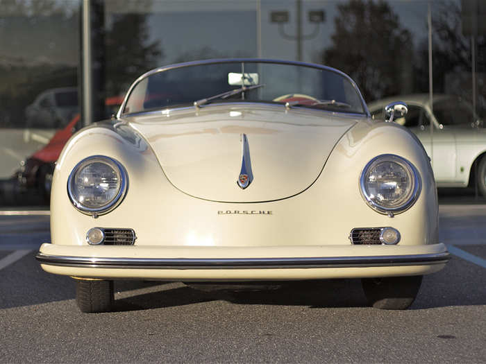 If the Beetle was the grandfather, the 356 is the father. Porsche once again used a rear-engine layout, but the 356 was lower, wider, and faster than any Beetle on the road in 1948. It stayed in production until 1965.