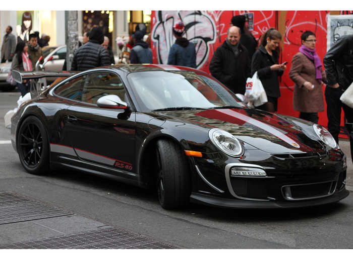 The 997 also spurred over 20 different variants. They ranged from a base Carrera to a 620 horsepower, $200,000+ GT2 RS. Shown below is one of the last editions, the GT3 RS 4.0, which was a version of the GT3 RS, itself a version of the GT3.