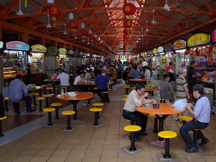 Eat at a hawker center for a wide variety of mouthwatering local dishes that include everything from spicy curries to savory noodle dishes. Singapore is famous for its incredible street food, which you can sample here.