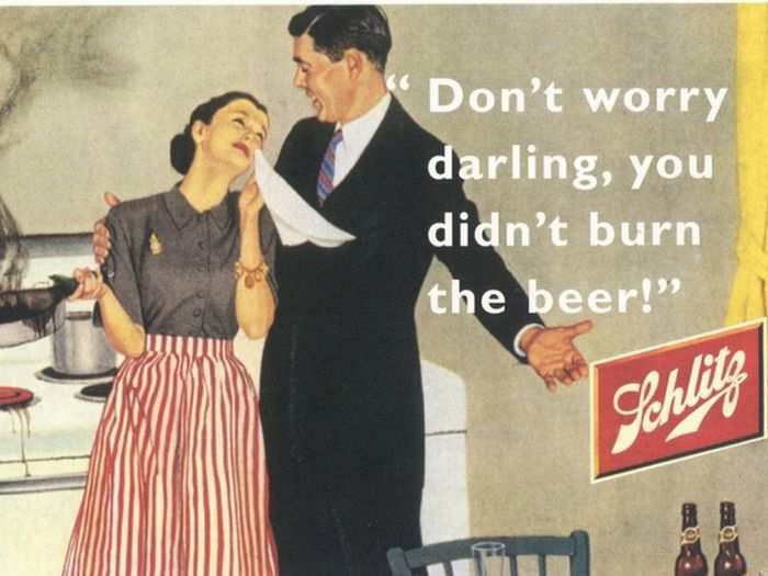 Schlitz, 1952: "Don