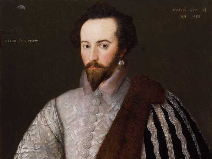 Oriel College — Sir Walter Raleigh, explorer