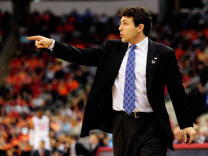 University of Memphis head coach Josh Pastner upgraded from a flip phone in September.