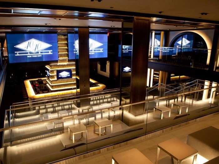 The 40/40 Club is a sports bar and lounge that