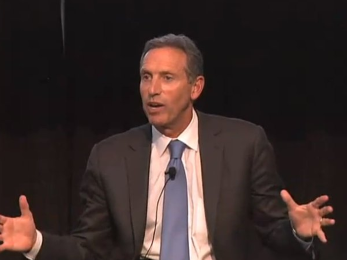 Starbucks CEO Howard Schultz was a Xerox salesman.