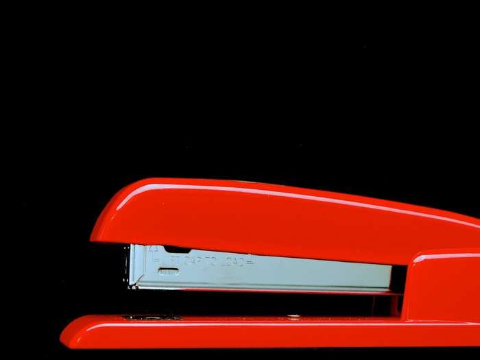 Swingline stapler — A solid, weighty feel combined with a timeless look. "It’s the Cadillac of staplers," Rohles says.