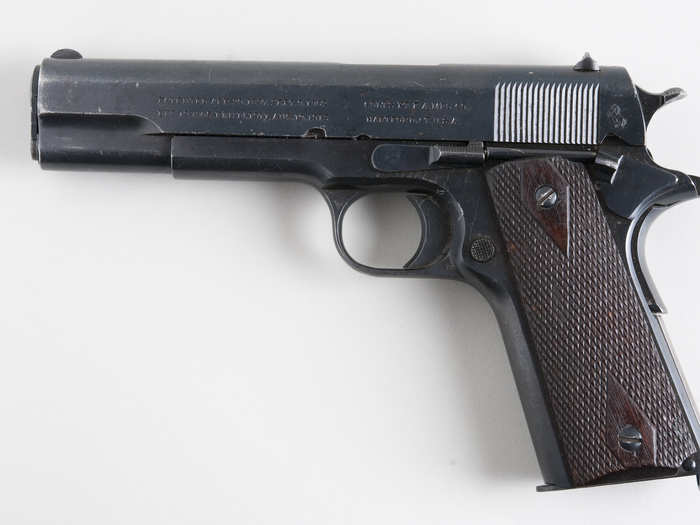 Colt M-1911 pistol — Just about every modern hand gun was inspired by the Colt 1911, in both its functionality and aesthetic. It is the gold standard.