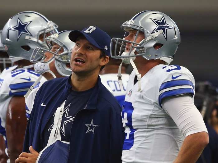 11. Tony Romo, Dallas Cowboys