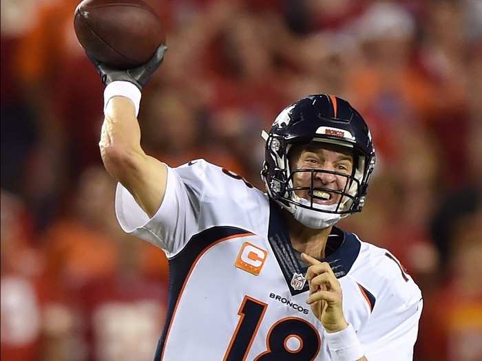 15. Peyton Manning, Denver Broncos