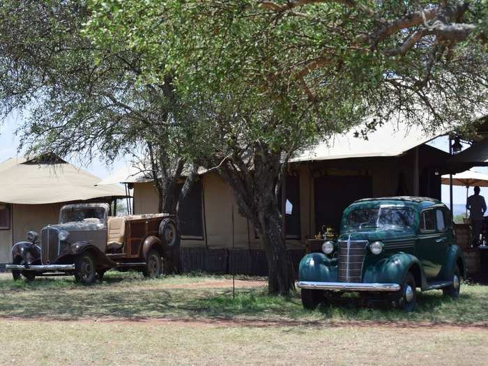 The last property the couple stayed at was the Singita Sabora Tented Camp. A night at the camp cost $2,700.