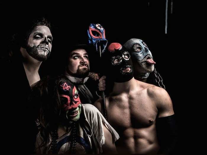 In the UK, Lucha Britannia is a mix of Mexican wrestling and US, British and Japanese martial disciplines.