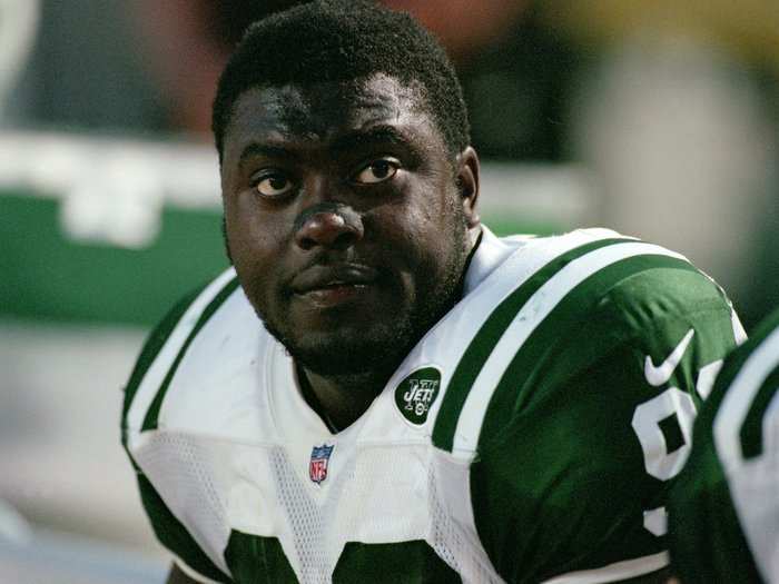 The Jets had four first-round picks in the 2000 Draft. They used their first (no. 12 overall) on Shaun Ellis, a defensive end out of Tennessee.