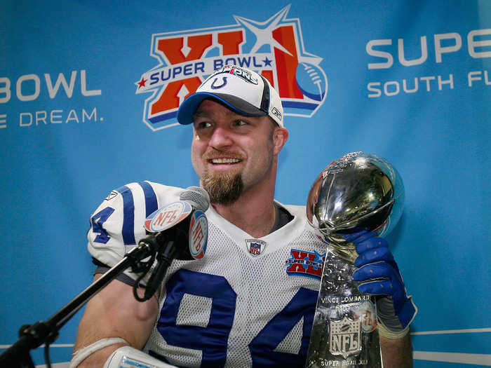 Morris won a ring with the Colts in 2006. He