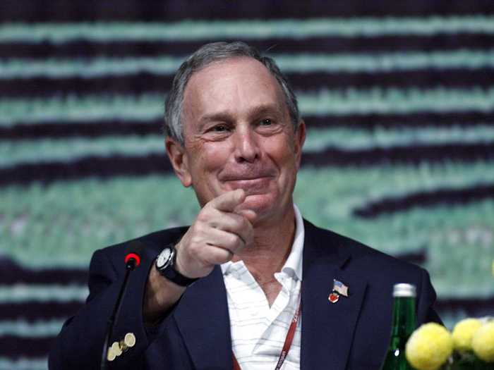 Michael Bloomberg was a parking lot attendant.