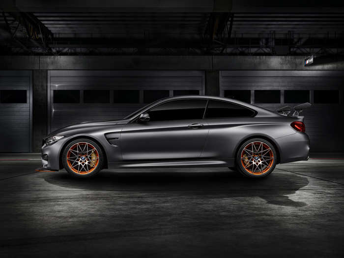 Sleek lines down the side of the car, as well as a grippy quartet of Michelin Pilot tires, add to the racing feel. All these extras should make the M4 GTS considerably quicker than the already fast M4, which BMW claims can hit 60 mph in 4.1 seconds.