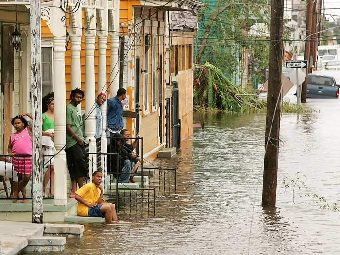 Hurricane Katrina, 2005: 1,200 deaths